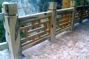 仿木栏杆